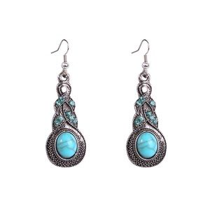 Faux turquoise earring